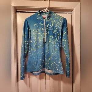 Terry Women’s Long Sleeve Cycling Jersey – Size M – Flower Print